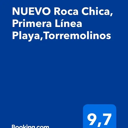 Appartamento Nuevo Roca Chica, Primera Linea Playa,torremolinos
